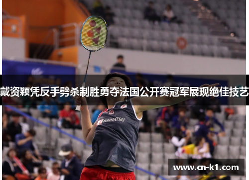 戴资颖凭反手劈杀制胜勇夺法国公开赛冠军展现绝佳技艺 戴资颖凭反手劈杀制胜勇夺法国公开赛冠军展现绝佳技艺