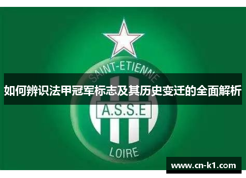 如何辨识法甲冠军标志及其历史变迁的全面解析